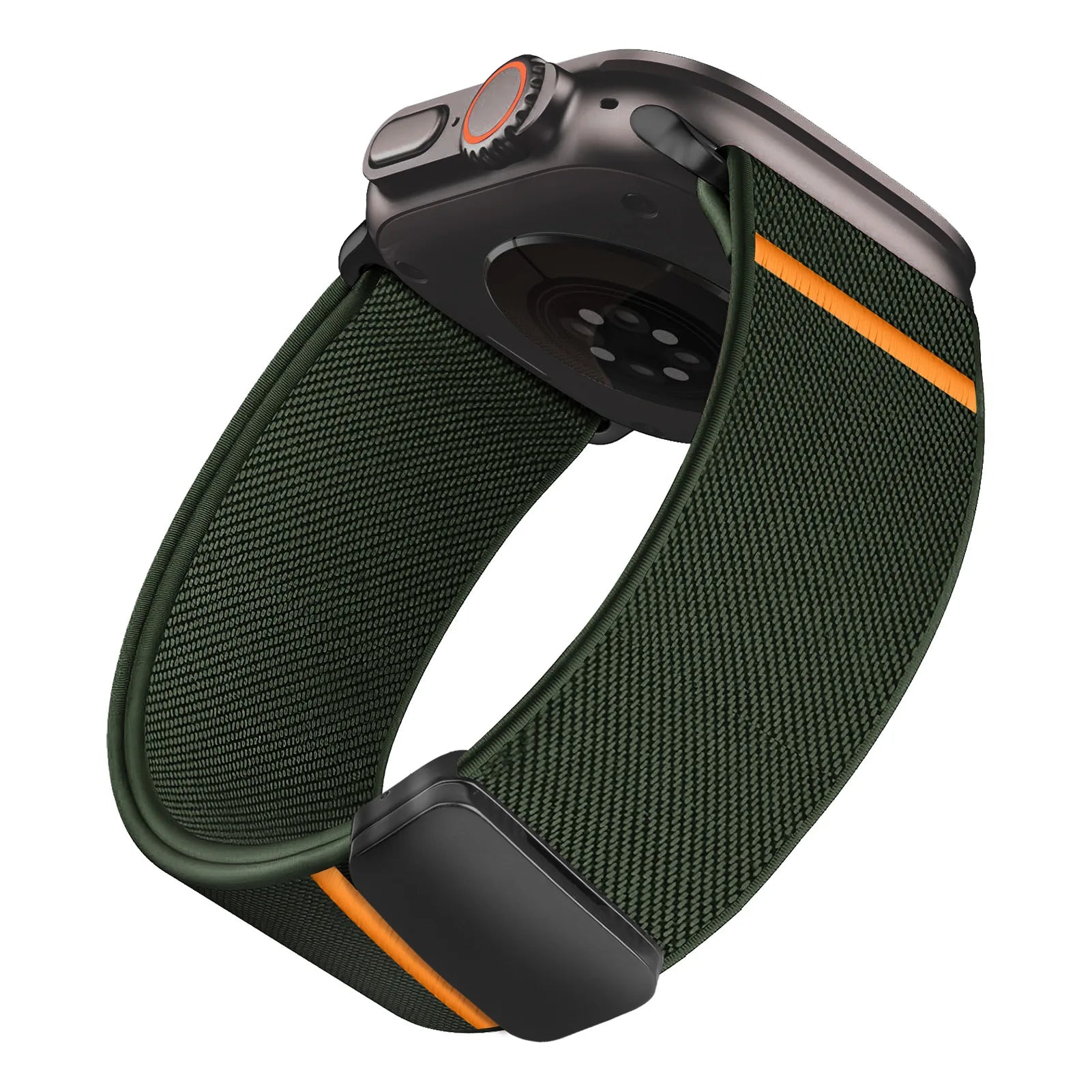 Magnetic Nylon Strap for Apple Watch Band Ultra 2 49mm 45mm 41mm Bracelet Iwatch Series 10 9 8 7 6 SE 5 4 3 38 46 42mm 44mm 40mm