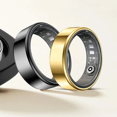 Smart Ring Heart Rate Blood Pressure Sleep Monitoring Motion Tracking Waterproof Men Women Smart Ring For Android Holiday Gift
