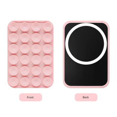 Silicone Suction Cup Mobile Phone Holder for Magsafe Magnetic Phone Holder Wall Mount Stand For iPhone 12/13/14/15/16/17 Bracket