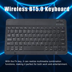 Universal 10.1-inch Tablet Case with BT Keyboard Magnetic Cover Protection Case Tablet Case Foldable and Portable 150mAh Battery