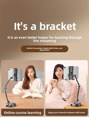 1Pc Mobile Phone Holder,special Bracket for Overhead Shooting,desktop Live Shooting, Food Recording Video,unpacking Vlog Bracket