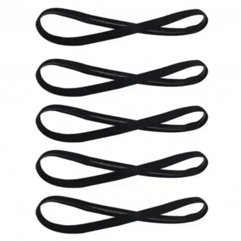 5pcs Elastic sweat hairband Yoga Running Fitness Headband Thin Sports Ladies Men Hairband Anti-skid Hair Decoration