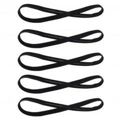 5pcs Elastic sweat hairband Yoga Running Fitness Headband Thin Sports Ladies Men Hairband Anti-skid Hair Decoration