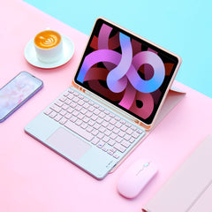 Magic Keyboard Wireless Mouse For iPad 9th Generation Case A16 iPad 10.2 7th 8th Cover iPad Pro 11 M4 Air M3 10th Air 5/4 Funda