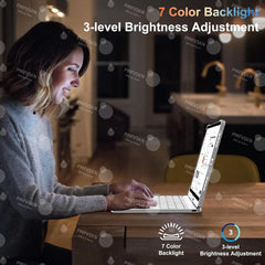 360° Magic Keyboard Case For iPad Air 11 13 M2 M3 2025 Air 4 5 10.9 For iPad Pro 11 12.9 13 10th Gen 11th A16 10.2 7/8/9th Folio