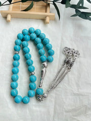 10mm 33PCS Glass Tasbih Islamic Prayer Beads Bracelet for Women
