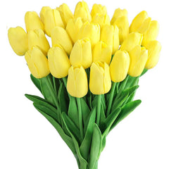 3/5PCS Artificial Flowers Real Touch Tulip Scrapbooking Vases Home Decor Wedding Garden Rose Arch Garland  Mother's Day Bouquets Home Decor, Plants & flowers