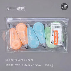 6pc Set Correction Tape Kawaii Mechanical Cute Design Correction Tape - Perfect for Decorating Diaries and School Supplies