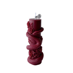 Creative Serpent Candle, Halloween Scented Pillar, Atmospheric Home Decor Свечи И Подсвечники