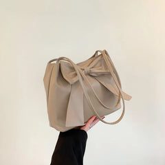 Fashion Bow Shoulder Handbag for Women – Versatile Style