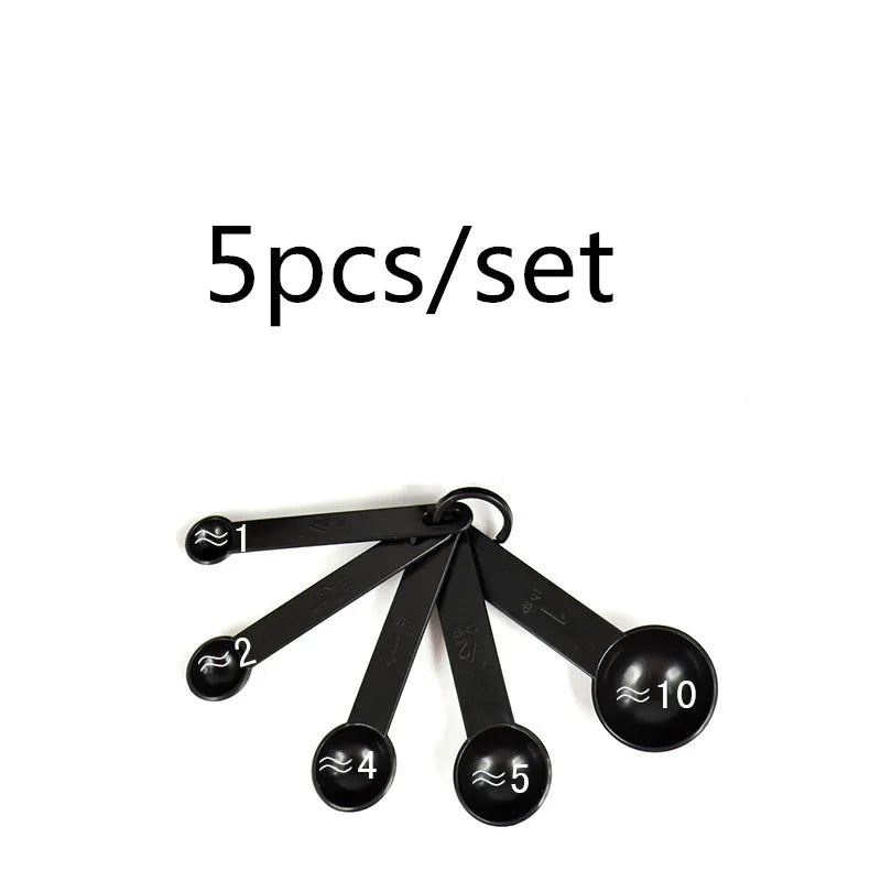 5/10pcs Measuring Tools Kitchen Measuring Spoons Teaspoon Sugar Scoop Cake Baking Flour Measuring Cups Kitchen Measuring Spoons Cooking Essentials, Kitchen Tools