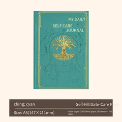 2026 new Elegant Gratitude Diary: Gilded Undated Planner for Mindfulness & Self-Reflection in English