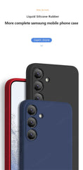 For Samsung Galaxy A16 Case Cover Samsung Galaxy A17 A16 A56 A36 A15 Funda Coque Soft Original Liquid Silicone Case Samsung A16