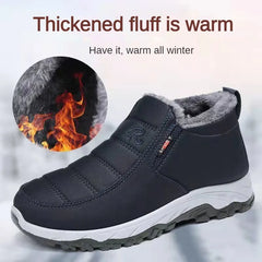 Men’s Winter Cotton Casual Shoes Chunky Sole