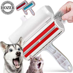 Reusable Pet Hair Removal Mitts & Lint Roller Set — product image 1