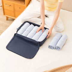 3Pcs/Set Travel Compressible Packing Multifunction Travel Storage Bag Waterproof Suitcase Nylon Portable Luggage Organizer Pink