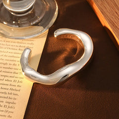 Exaggerated Irregular Cuff Bracelet – Hip Hop Rock Style