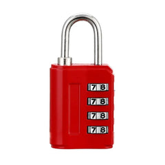 New Concept Color 4 Digit Combination Lock Anti-theft Safely Code Lock Travel Luggage Suitcase Lockers Zinc Alloy Padlock