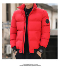 Men’s Lightweight Down Jacket – Warm Winter Windbreaker Coat