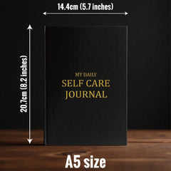 Mindfulness Journal for Mental Wellness - Daily Self Care Routine Tracker with Mood Logs, Positive Habits, Gratitude Prompts
