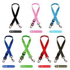 Adjustable Dog & Cat Car Seat Belt Safety Harness Clip Pet Shop