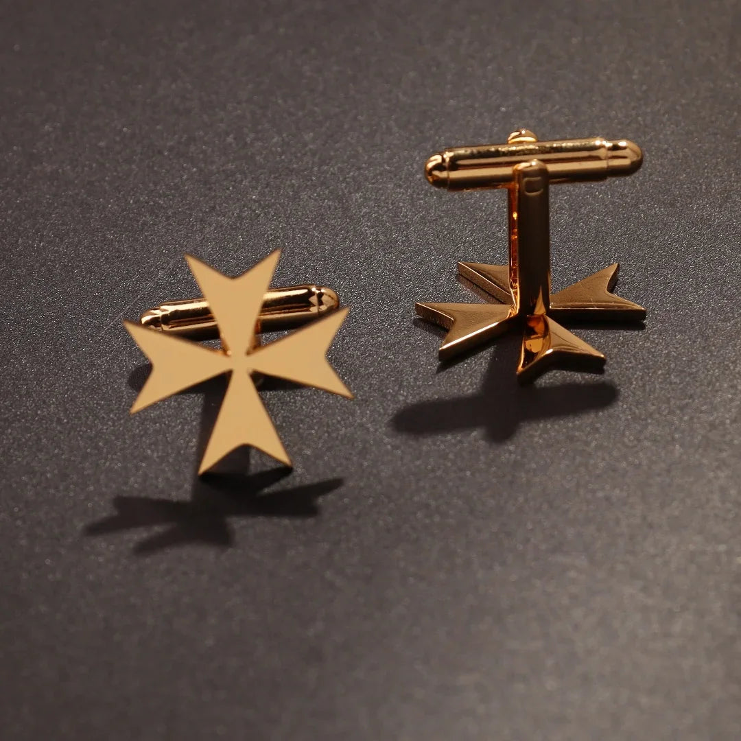 Sikhs Stainless Steel Cross Cufflinks Men's Lion Eagle Shirt Badge Pin Wedding Shirt Cufflinks Symbol