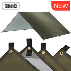 Camping Tarp Waterproof Tent Tourist Awning Shade Garden Canopy Beach Sunshade Outdoor Ultralight Sun Shelter Hiking Backpacking