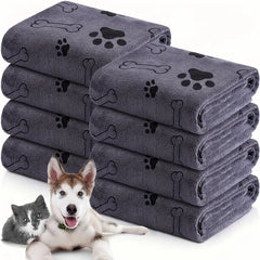 Quick-Dry Microfiber Dog Towel – Absorbent Pet Bath Cloth Pet Shop