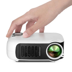 A2000 Mini Projector Portable Home Cinema 3D LED Video Projector 4K 1080P Gaming Laser Beamer with HD Port for Smart TV Box