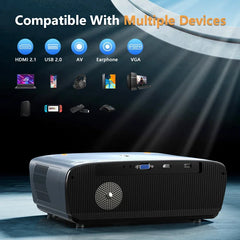 4000 ANSI 4K UHD Video Projector Android 14 Google TV Daytime Native 1080P Wifi Auto Focus Tof Home Theater Beamer For Movie