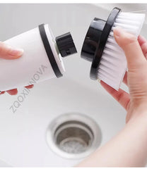 Electric Spin Scrubber, Bathroom Cordless Cleaning Brush Power Scrubber with  Replaceable Brush Heads, Electric Cleaning Brush