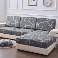 new floral printed stretch sofa seat cushion cover backrest cover protector for couch sofa cover L shape chaselong slipcovers