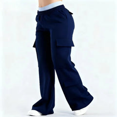 2026 Women‘s Wide Leg Cargo Pants