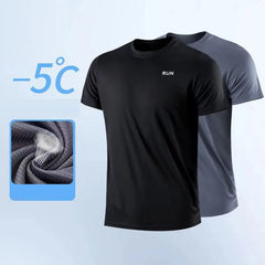 Men’s Quick Dry Gym Running T-Shirt Lightweight