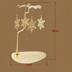 Candle Spinner New Carousel Candle Holder Carousel Candle Spinner for Wedding Party Christmas Festival Home Office Decor