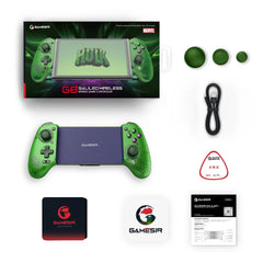 GameSir G8 Plus Hulk Edition Thanos Edition Mobile Gaming Controller for iOS Android Tablet Nintendo Switch 2/1 Steam PC Gamepad