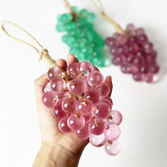 Handmade Grape Soap on a Rope, Grape Soap, Decorative Aromatic Soaps for Washing Hand Wash, Bath, Fresh Air Gift for Men & Women