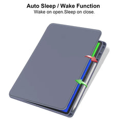 For Lenovo Xiaoxin Pad Pro 12 7 2025 Case TB375FC Acrylic Rotating Stand Tablet Funda For Lenovo Tab P12 12.7 inch TB371FC 2023