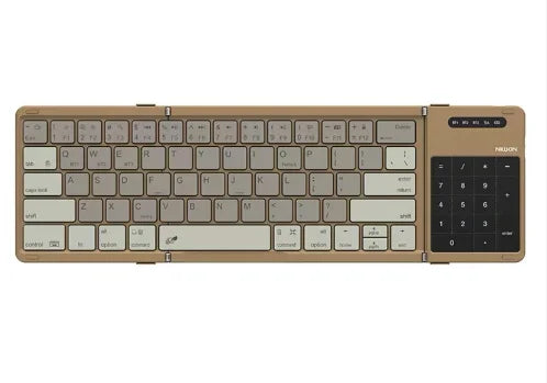 NILLKIN Foldable Bluetooth Wireless Keyboard with Touchpad Compact and Portable For ipad Tablets Smartphones and Computers