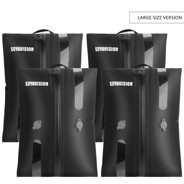 New Reusable Vacuum Bags for Travel Dustproof Space Saver Vacuum Compression Bag Waterproof Luggage Vacuum Storage Bag