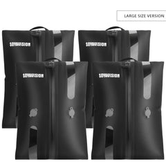 New Reusable Vacuum Bags for Travel Dustproof Space Saver Vacuum Compression Bag Waterproof Luggage Vacuum Storage Bag