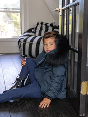 2025 AP coats for boys to man Yeshiva Unisex boys and girls family matching winter coats children parka matte coat
