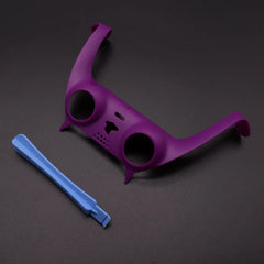 For PS5 V1 V2 V3 Gamepad Handle Shell Cover Camouflage/Clear Matte Controller Joystick Handle Decoration Strip With Pry Bar
