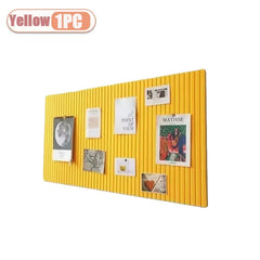 1-4PCS Felt Wall Stickers School Works Display Bulletin Board Office Photo Wall Home Living Room TV Background Wall Decoration
