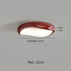 Modern Balcony LED Ceiling Lights Cream Style Children's Bedroom Study Room Lamp Home Decor Kitchen Lighing Aisle Corridor Light