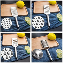 Stainless Steel Handheld Cheese Grater Multi-PurposeKitchen Food Graters for Chocolate Butter Fruit Vegetable Kitchen Items