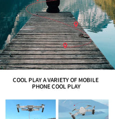 E88 ProIntelligent Folding Drone Supports single/Dual Camera Switching 4KPicture Quality+Wide-angle Shooting WiFiDirect Real-Tim
