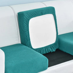 2/3pcs Couch Covers Stretch Cushion Covers Sofa Seat Cushion Slipcover Cushion Protector For Bedroom Office Living Room Home Dec