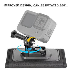 Action Camera Helmet Backpack Mount Head Chest Support POV Vlog Holder Bracket for Go Pro Gopro Hero Insta360 X3 X4 Accessories