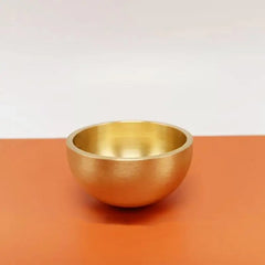 Brass Singing Bowl Sanskrit Yoga Meditation For Sound Handmade Healing Stress Relief Buddha Mindfulness Instrument